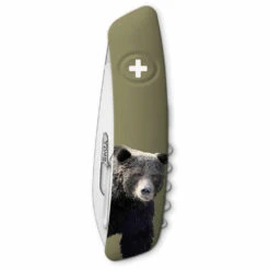 Swiza Wildlife TT03 Swiss Tick Tool Pocket Knife, Brown Bear -Professional Kitchen Tool Store SZ0070.W002 Closed x1000 693743b1 ed12 46d4 bd92 cd97a780db02