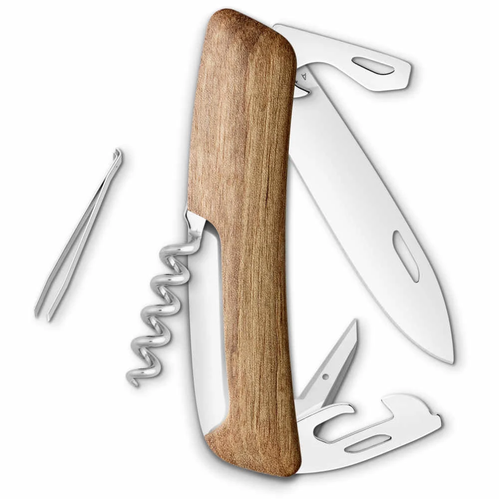 Swiza D03 Walnut Swiss Pocket Knife 4 Swiza D03 Walnut Swiss Pocket Knife - Image 2