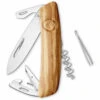 Swiza D03 Olive Wood Swiss Pocket Knife
