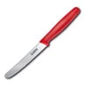 Victorinox Classic 4.5" Serrated Tomato/Bagel Knife - Red 1 Victorinox Classic 4.5" Serrated Tomato/Bagel Knife - Red -Professional Kitchen Tool Store VF40504
