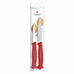 Victorinox Classic 4.25" Utility Knife And 3.25" Paring Knife Set 15 Victorinox Classic 4.25" Utility Knife And 3.25" Paring Knife Set -Professional Kitchen Tool Store VF67831X6 Packagedx1000