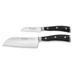 Wusthof Classic Ikon 2-Piece Mini Asian Knife Set