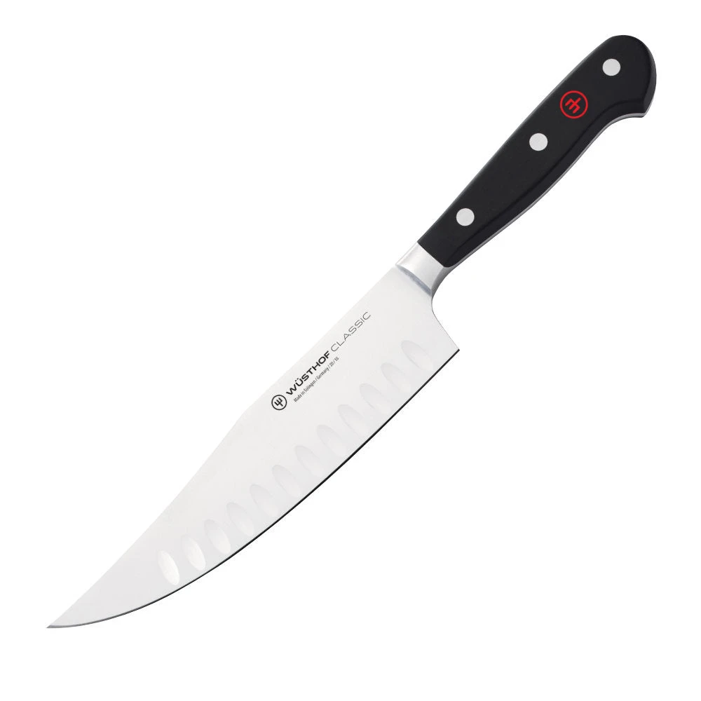 Wusthof Classic 7" Hollow Edge Craftsman Knife 3 Wusthof Classic 7" Hollow Edge Craftsman Knife