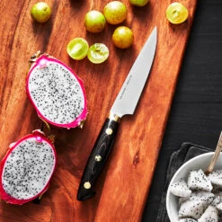 Kramer 5" Carbon Steel 2.0 Utility Knife By Zwilling -Professional Kitchen Tool Store ZHK36700133 LS 02