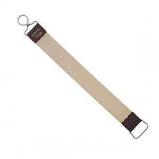 Dovo Hanging Strop - Russian Cowhide, Stainless Steel Finger Loop 3 Dovo Hanging Strop - Russian Cowhide, Stainless Steel Finger Loop