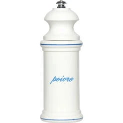 Fletchers' Mill Provencal Pepper Mill - White With Blue "Poivre"