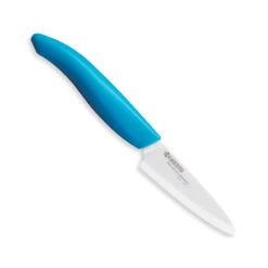 Kyocera Revolution 3" Ceramic Paring Knife -Professional Kitchen Tool Store kcfk075whbux750
