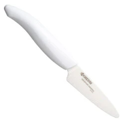 Kyocera Revolution 3" Ceramic Paring Knife -Professional Kitchen Tool Store kcfk075whwhx750