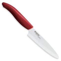 Kyocera Revolution 4.5" Ceramic Utility Knife -Professional Kitchen Tool Store kcfk110whrdx750