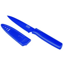 Kuhn Rikon Colori 4" Paring Knife -Professional Kitchen Tool Store kr2814 bluex1000 1
