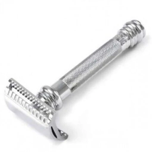 Merkur 39C Double Edge Safety Razor, Slanted Cut, Extra Long Chrome Handle -Professional Kitchen Tool Store mk39001x550