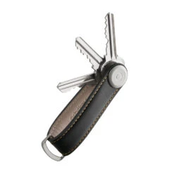 Orbitkey 2.0 Leather Keychain -Professional Kitchen Tool Store okltho2bktnx1000 1