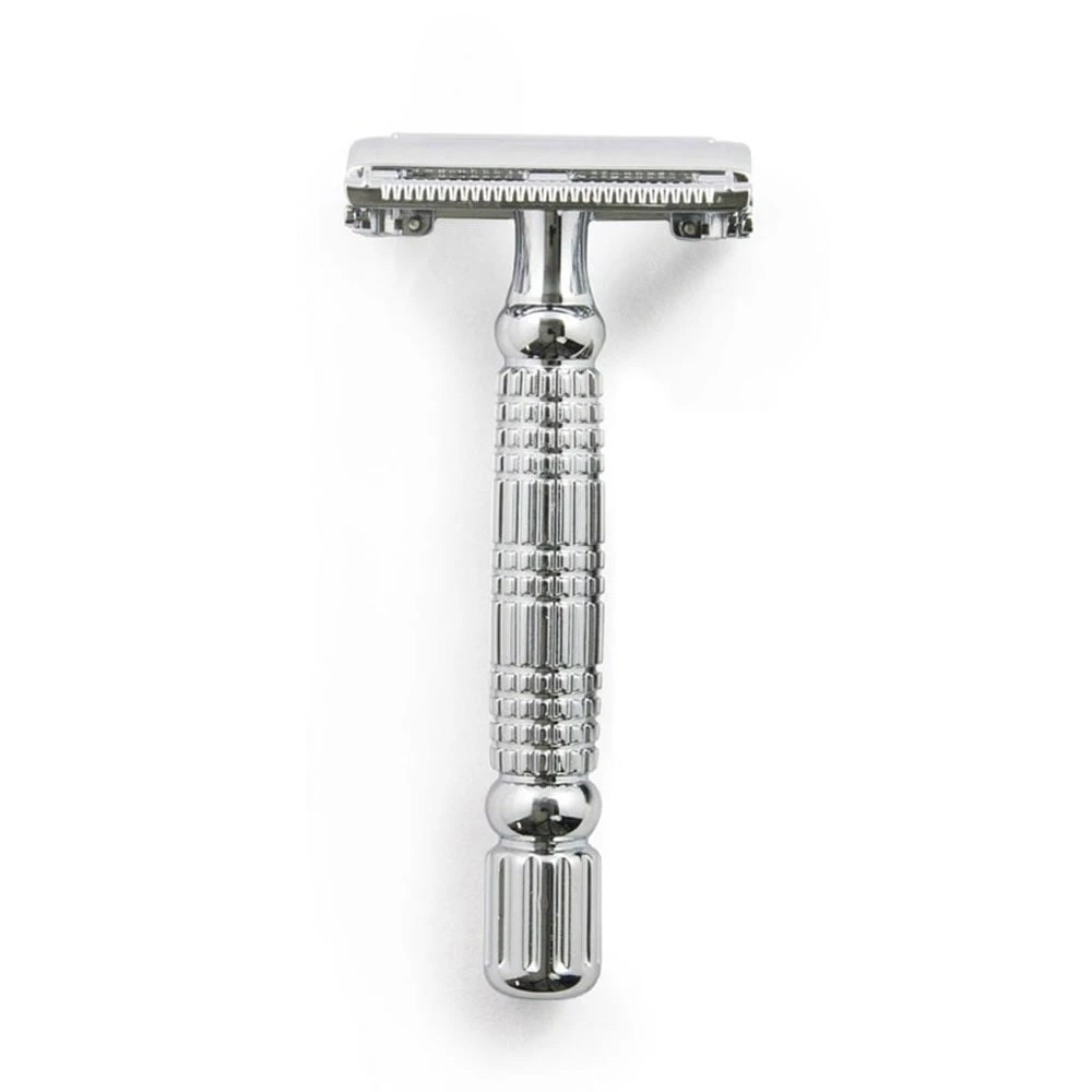 Rockwell R1 Rookie Safety Razor, White Chrome 3 Rockwell R1 Rookie Safety Razor, White Chrome