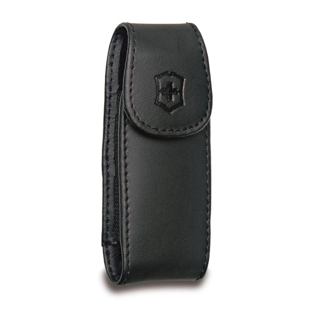 Victorinox Large Black Leather Swiss Army Knife Clip Pouch 3 Victorinox Large Black Leather Swiss Army Knife Clip Pouch