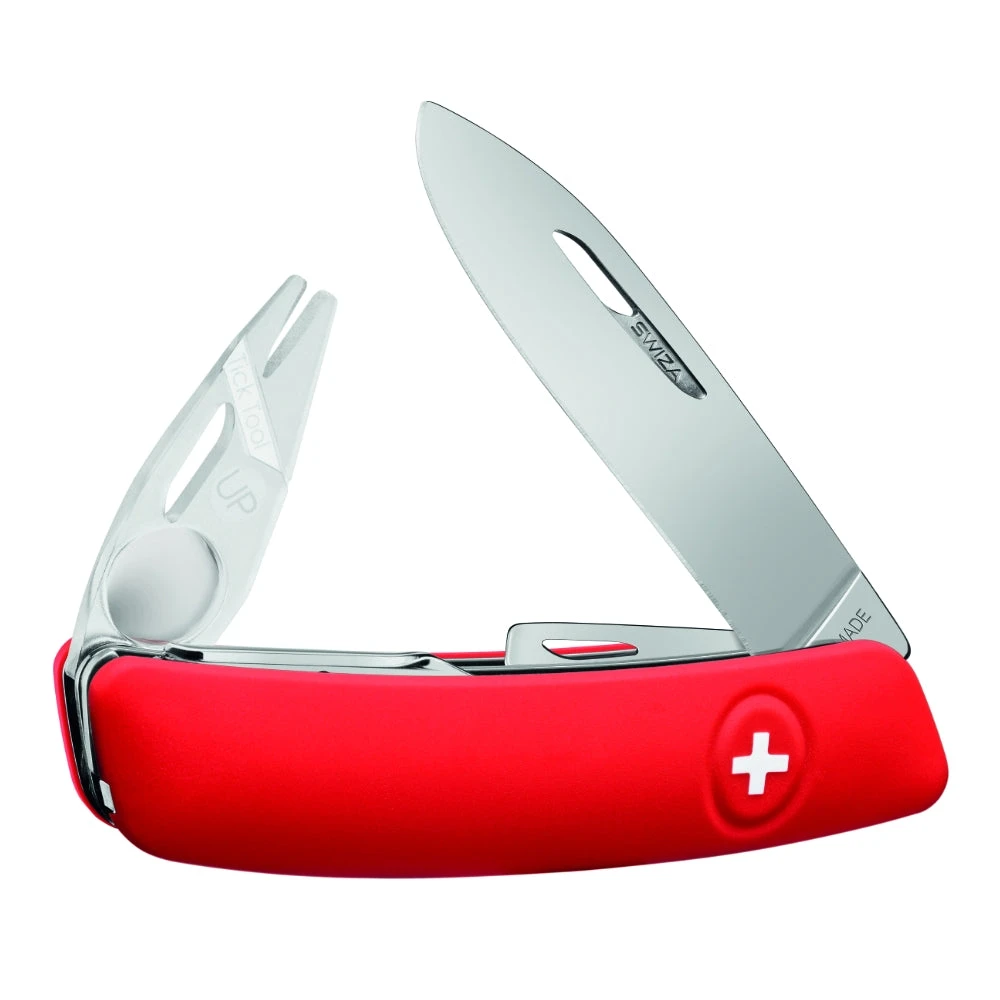 Swiza TT03 Swiss Tick Tool Pocket Knife, Red 4 Swiza TT03 Swiss Tick Tool Pocket Knife, Red - Image 2