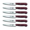 Victorinox Rosewood 6-Piece 4.75" Pointed-Tip Straight Blade Steak Knife Set