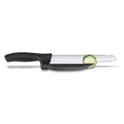 Swiss Classic 8" Serrated DUX-Knife With Adjustable Slicing Guide By Victorinox