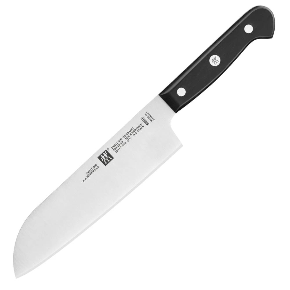 TWIN Gourmet 7" Santoku Knife By Zwilling J.A. Henckels 3 TWIN Gourmet 7" Santoku Knife By Zwilling J.A. Henckels