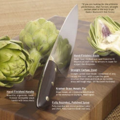 Kramer 3.5" Carbon Steel Paring Knife By Zwilling -Professional Kitchen Tool Store zh kramer features